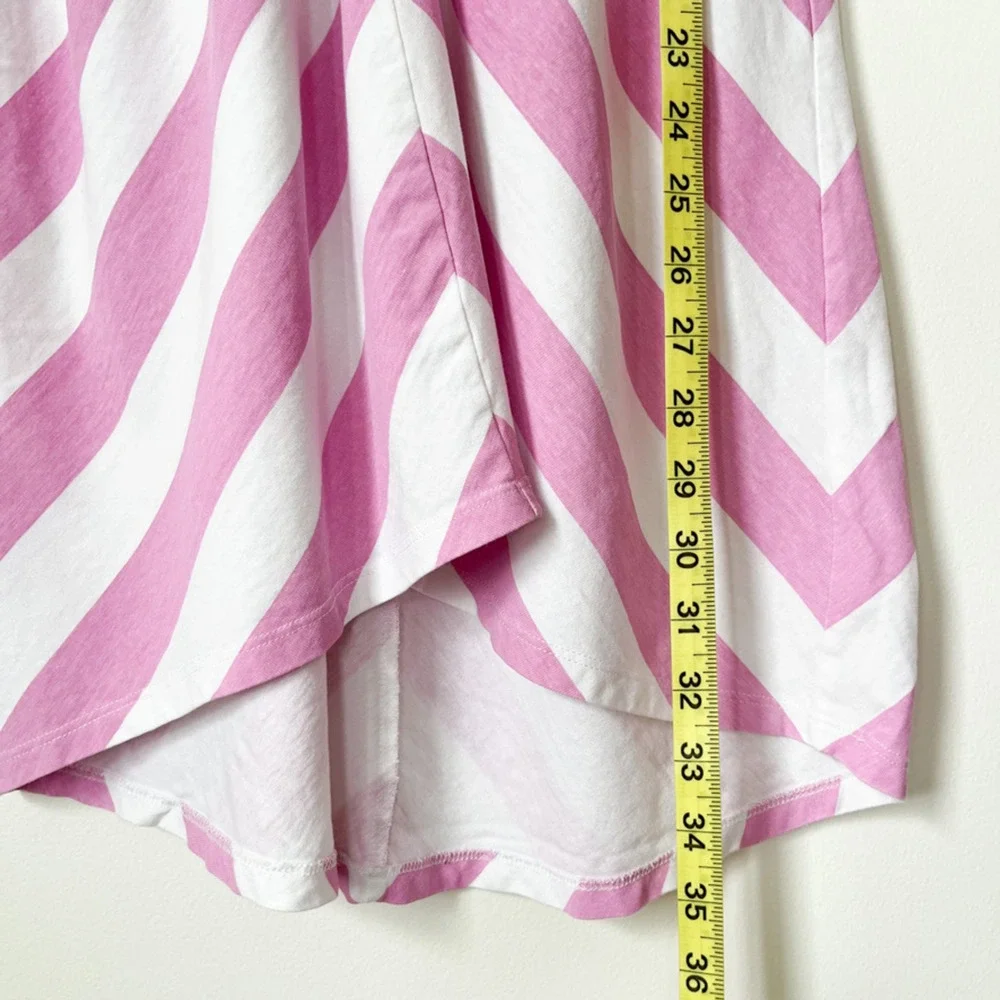 Gymboree Pink White Striped Sundress Jewel Detail Girls 8 Cotton Summer Vacation